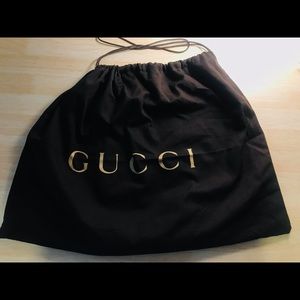 Authentic Gucci Drawstring Dust Bag
